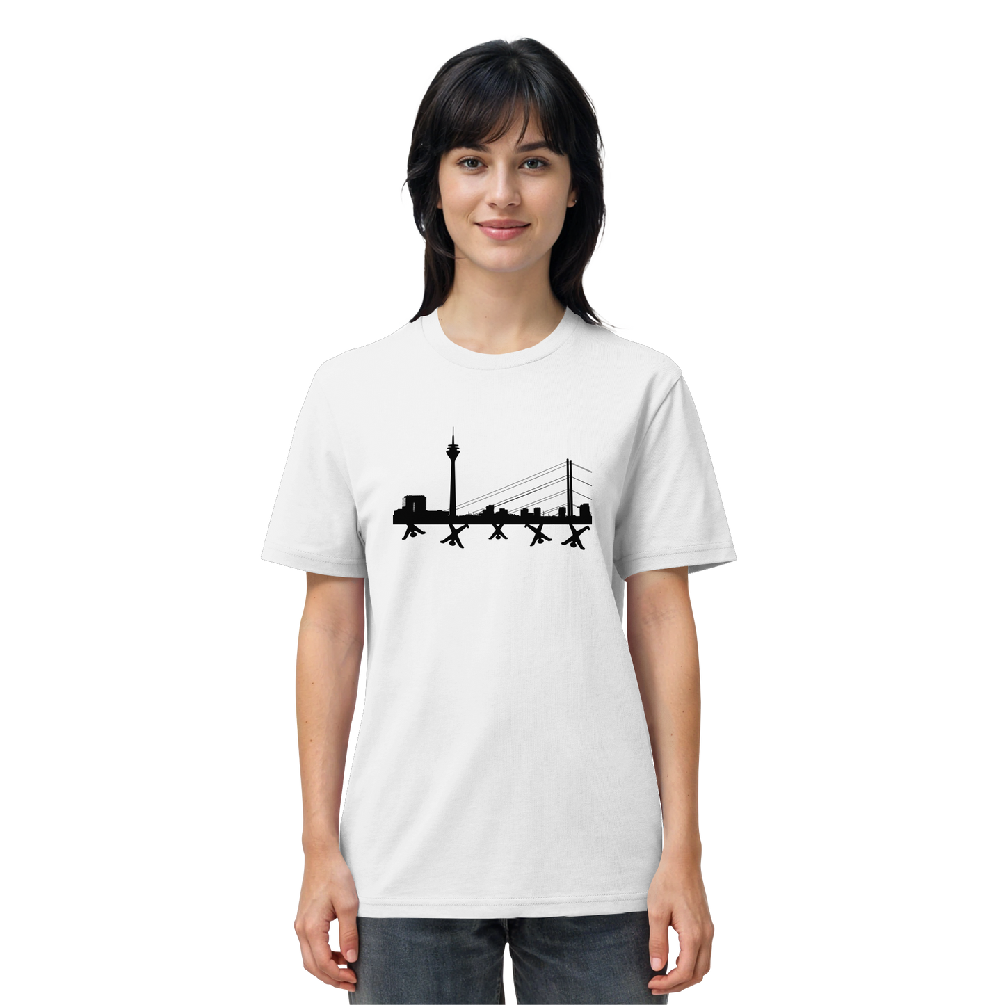 Skyline - Black - Organic Shirt
