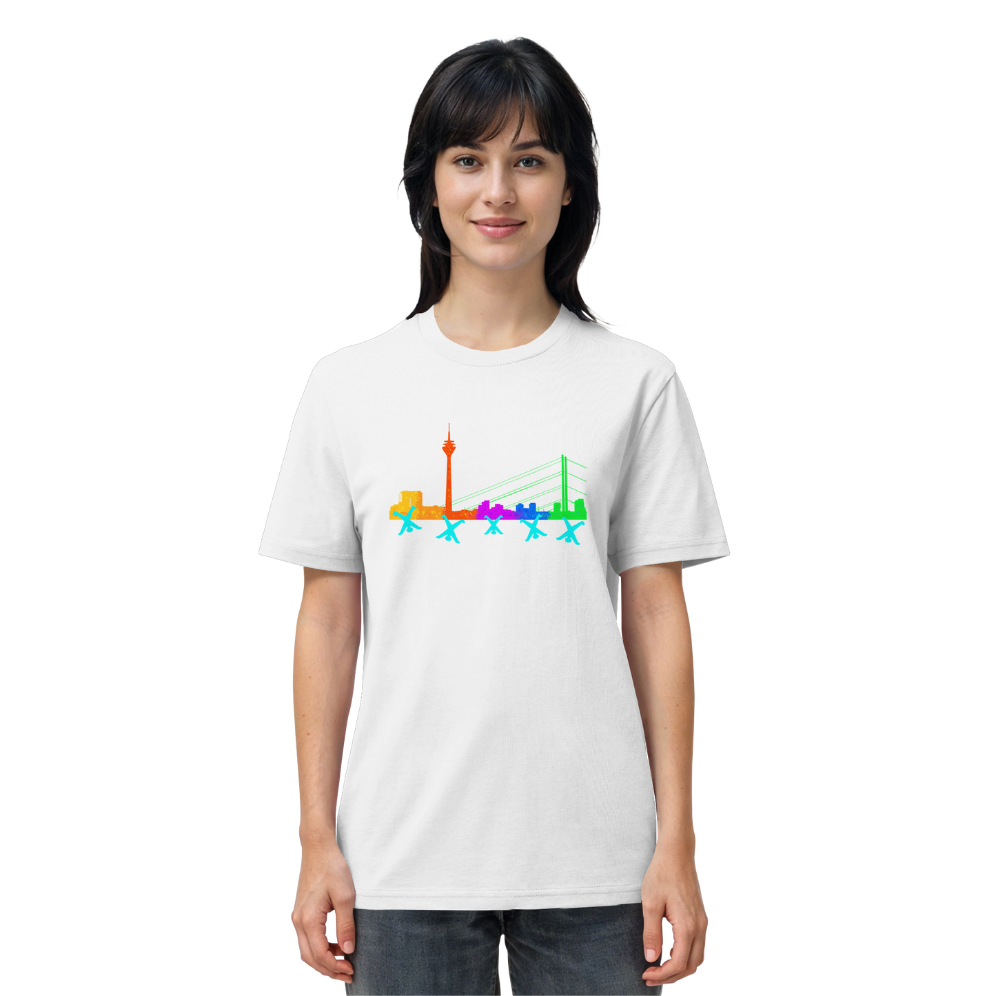 Skyline - Rainbow - Organic Shirt