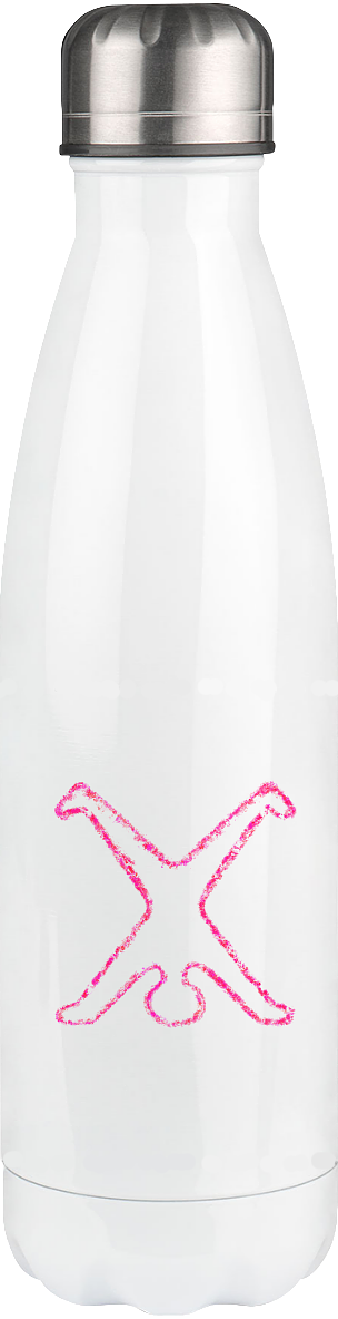 Water Bottle - Dust Pink - Panorama Thermoflasche 500ml