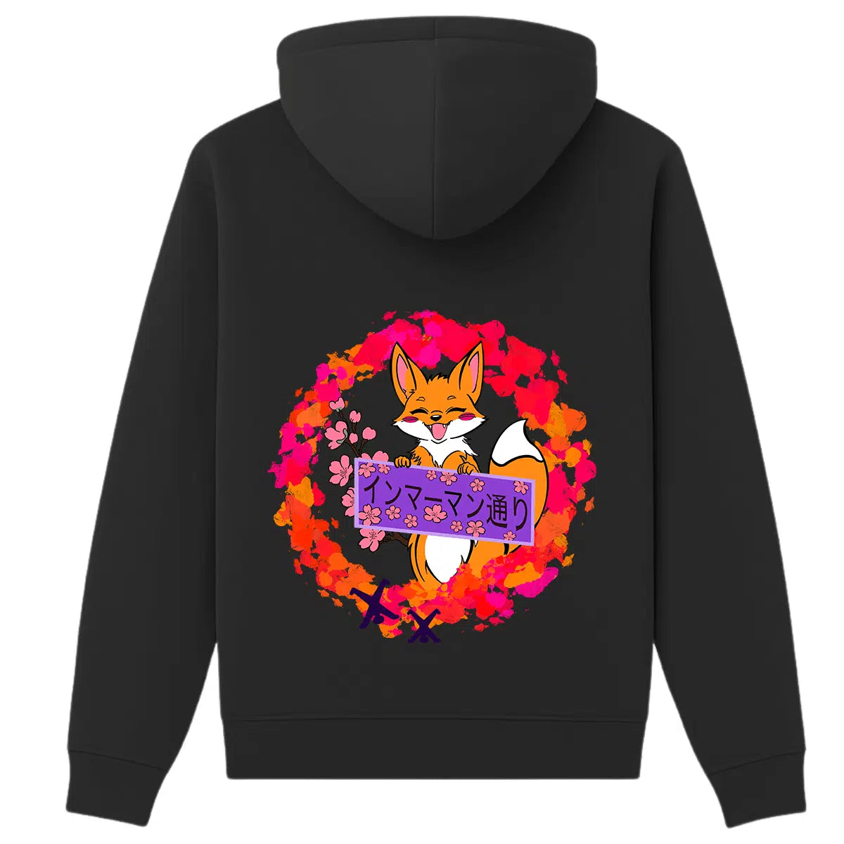 Hoodie Japan Fuchs Fire