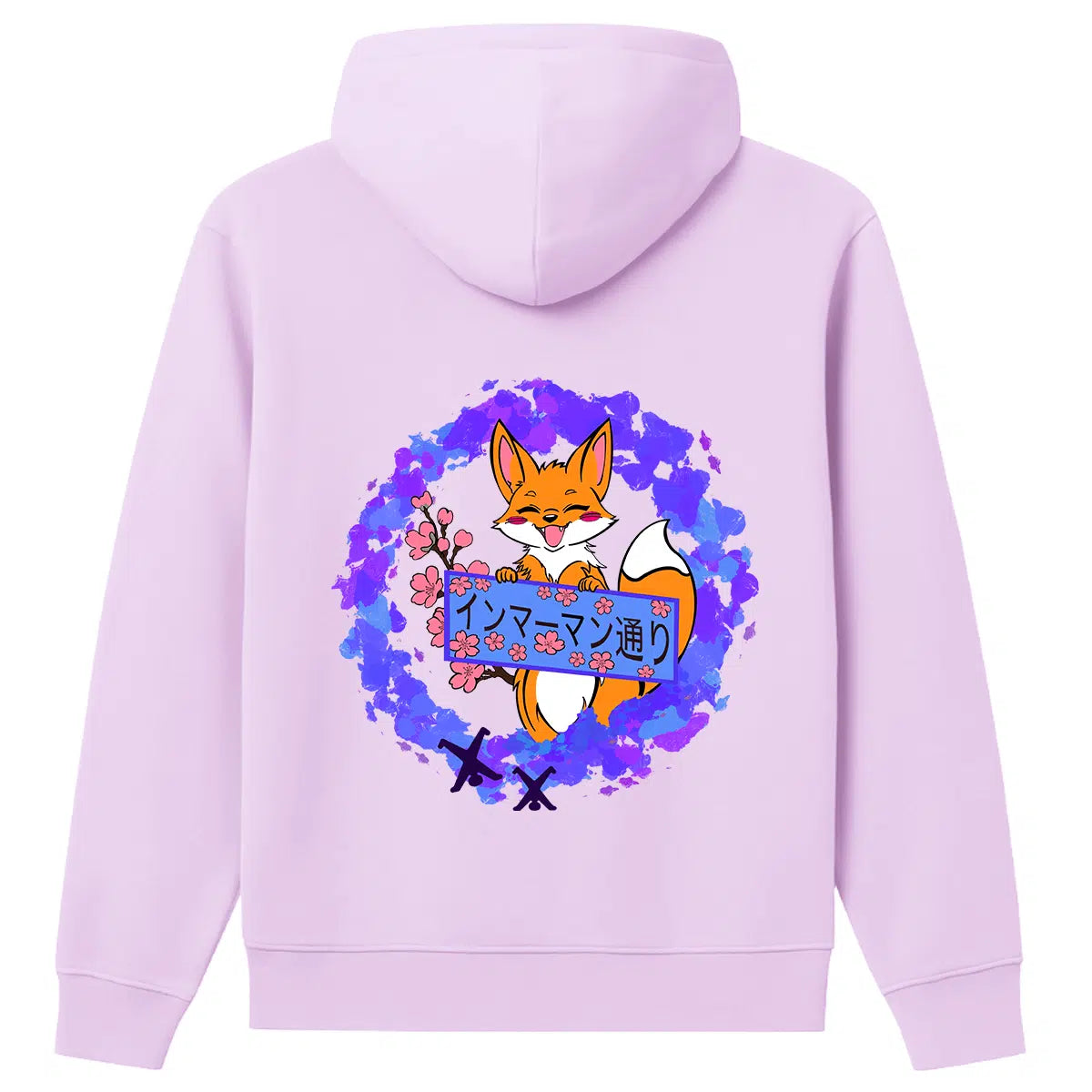 Hoodie Japan Fuchs Lavander