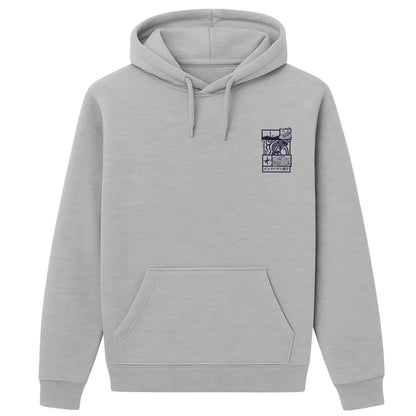 Hoodie Japan Koi Purple