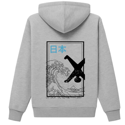 Hoodie japanische Welle