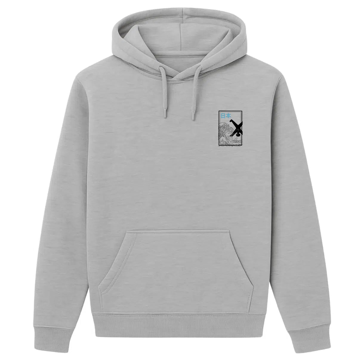 Hoodie japanische Welle