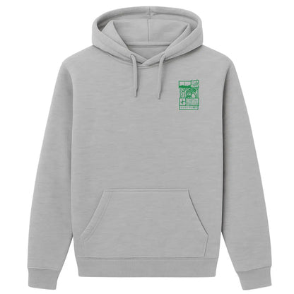 Hoodie Japan Koi grün