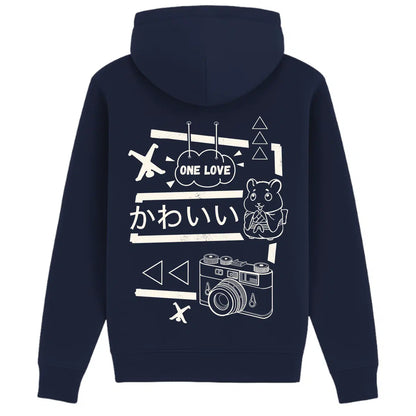 Hoodie Backprint One Love Radschläger
