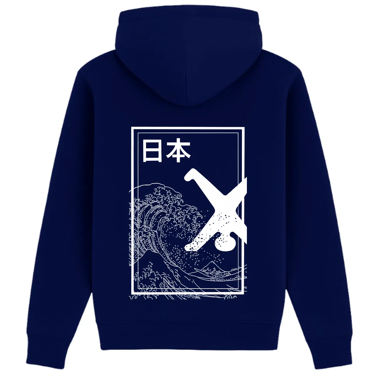 Hoodie japanische Welle
