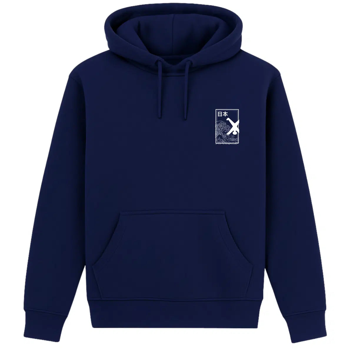 Hoodie japanische Welle