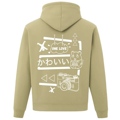 Hoodie Backprint One Love Radschläger