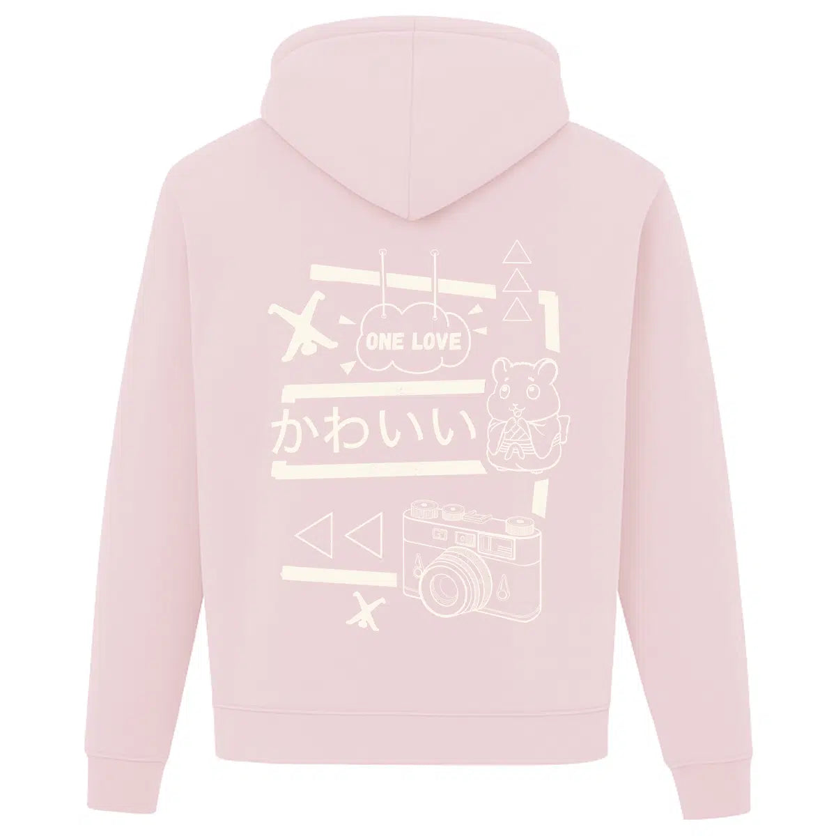 Hoodie Backprint One Love Radschläger
