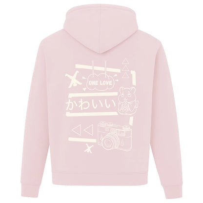 Hoodie Backprint One Love Radschläger