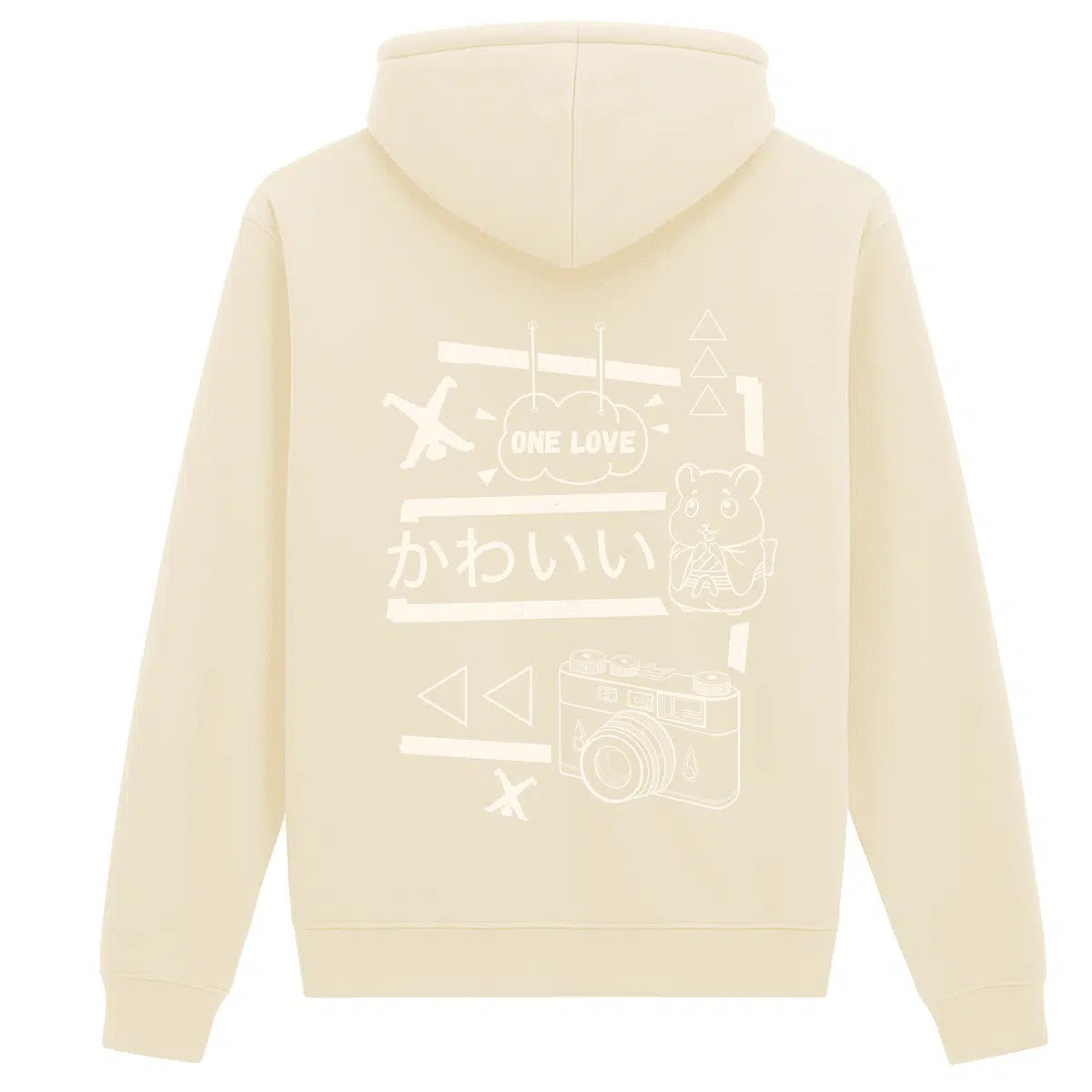 Hoodie Backprint One Love Radschläger