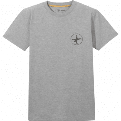 T-Shirt Grau Unisex Radschläger