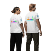 t-shirt-weiss-csd-ddorf-skyline-cyan-model