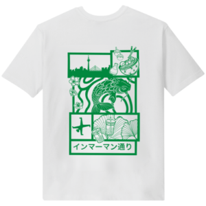 t-shirt-weiss-koi-green