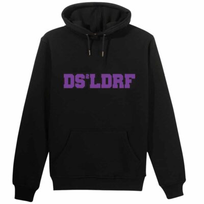 Hoodie-DS2LDRF black/lila