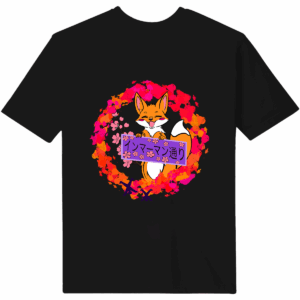 T-Shirt Japan Fuchs Fire