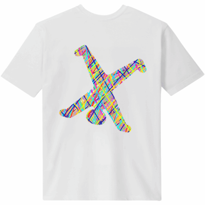 T-Shirt Radschläger stripes