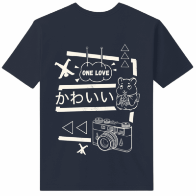 Radschläger Japan – Backprint ONE LOVE T-Shirt