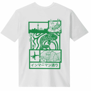 T-Shirt Japan Koi grün