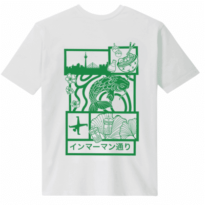 T-Shirt Japan Koi grün
