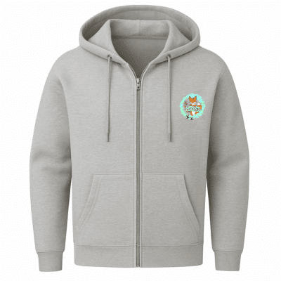 Zip-Hoodie Japan Fuchs Sage