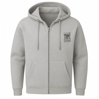 Zip-Hoodie Japan Koi purple